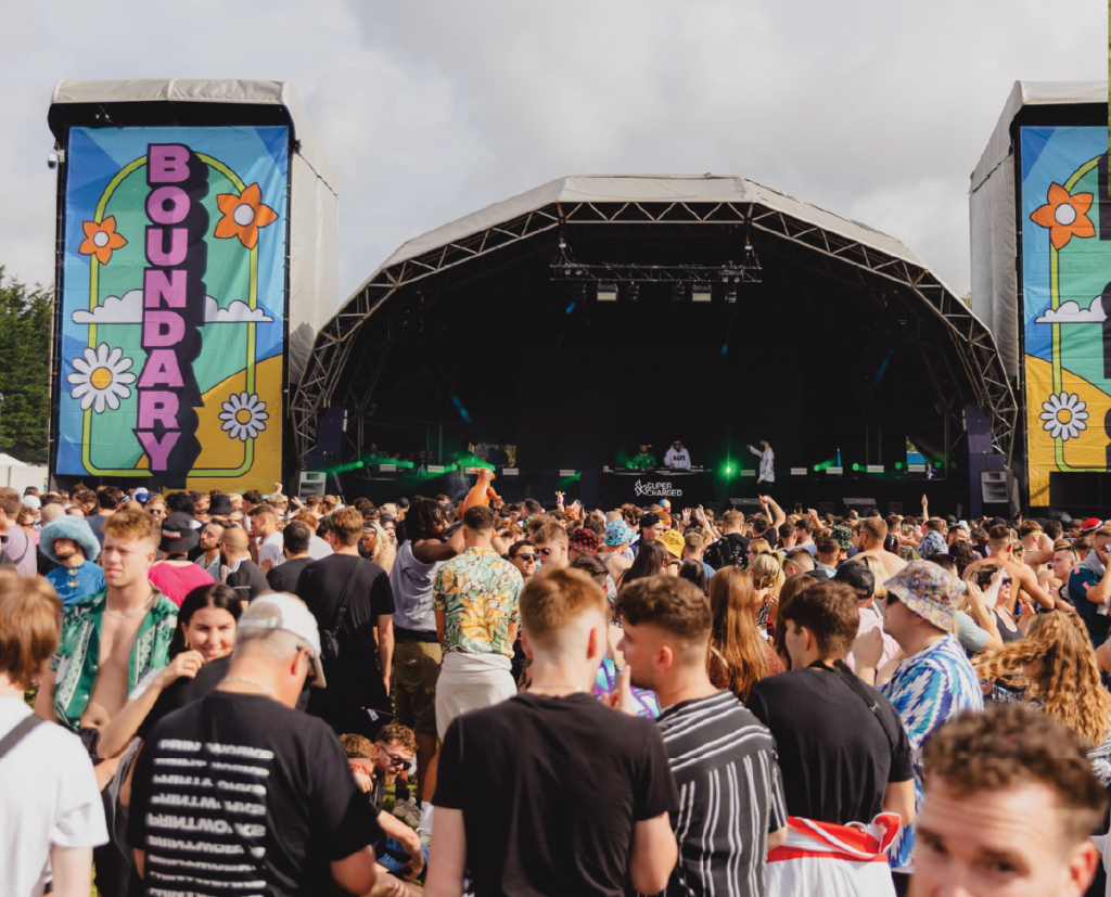 Boundary Brighton Festival stage