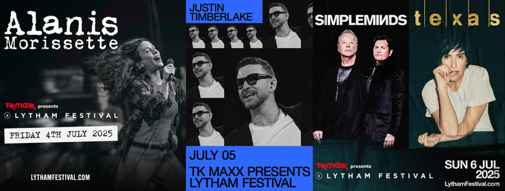 Lytham Festival 2025: Alanis Morissette, Justin Timberlake & Simple Minds