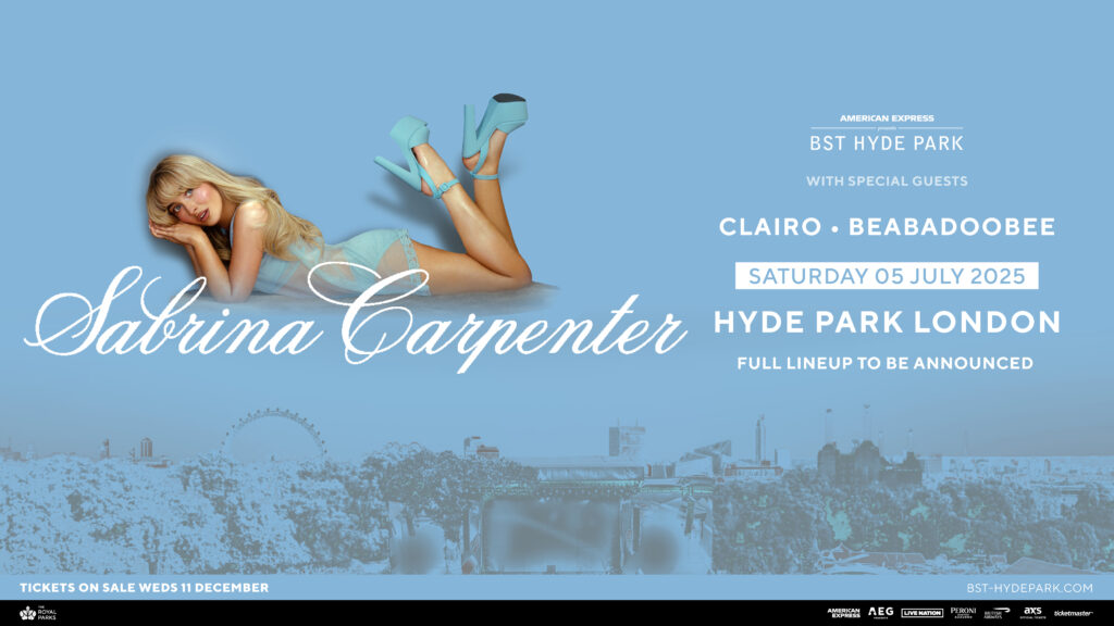 Sabrina Carpenter to headline BST Hyde Park 2025