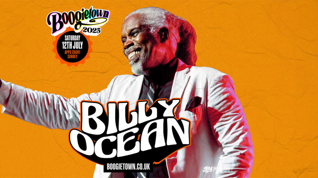 Billy Ocean Announced as First Headliner for Boogietown 2025
