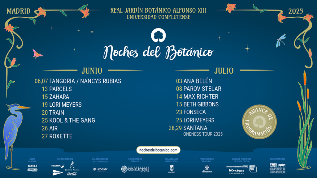 Noches del Botánico Festival 2025