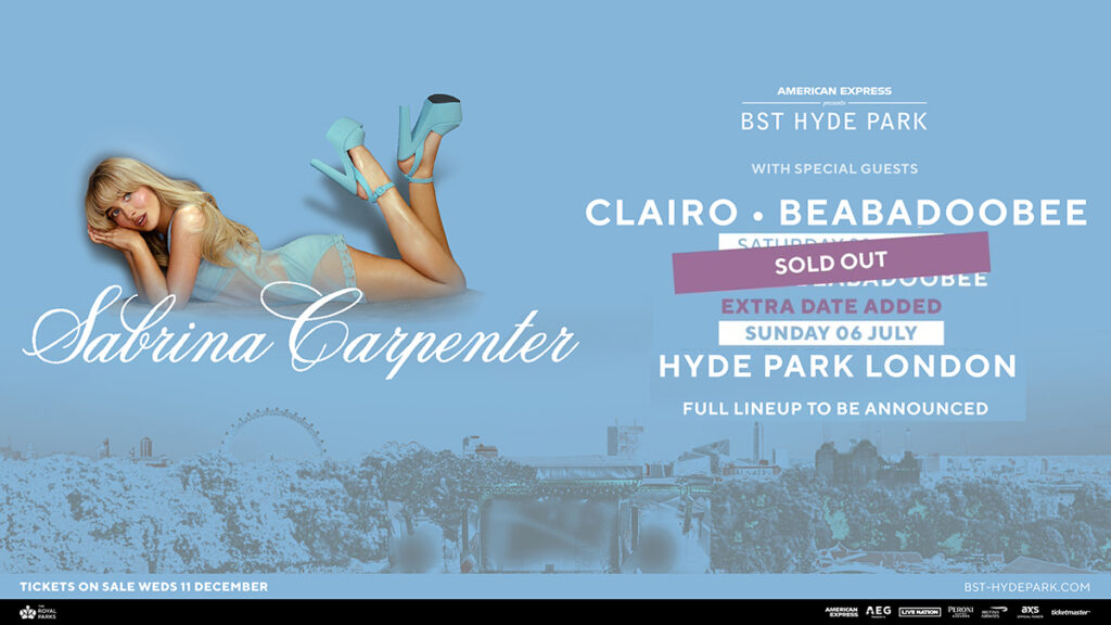 Sabrina Carpenter at BST Hyde Park