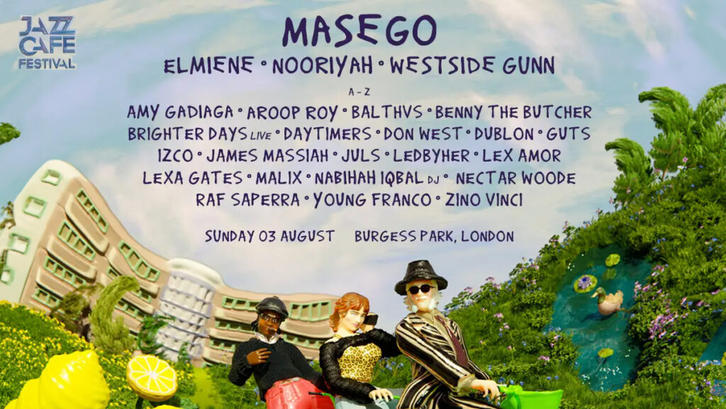 Jazz Cafe Festival 2025 Poster
