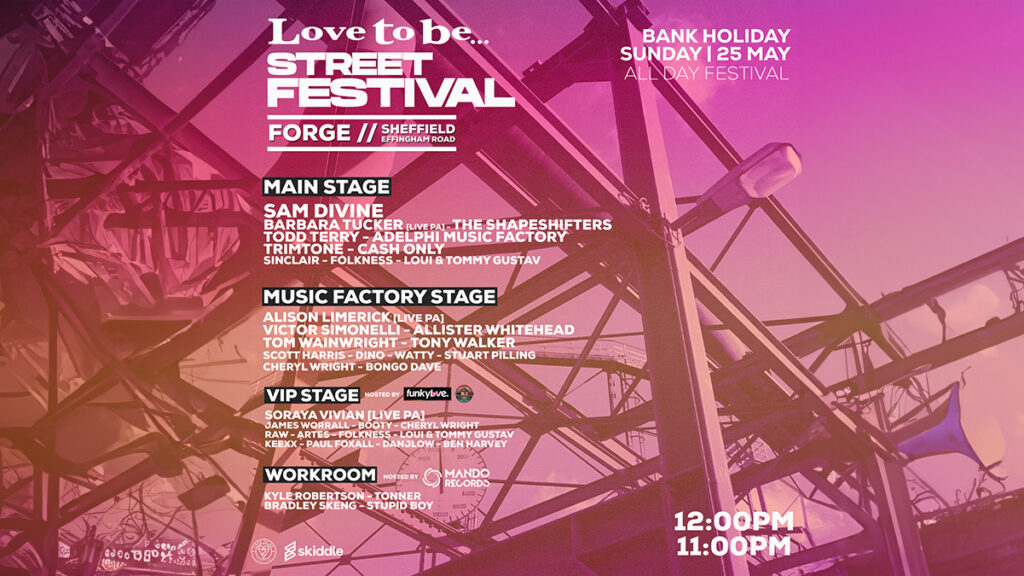 Love to be... to stage all-day festival in Sheffield