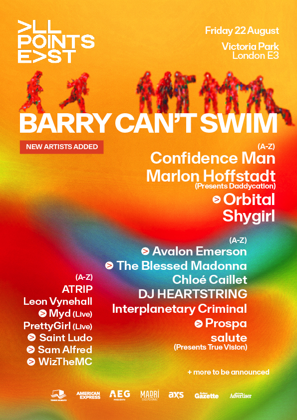 Barry Can't Swim - new poster line up