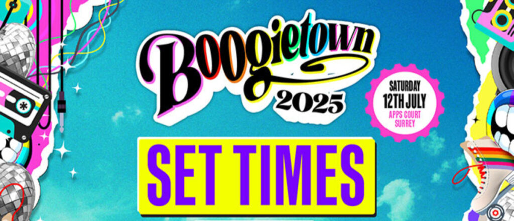 Boogietown Set Times