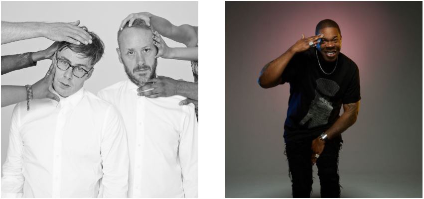 Images l-r: Basement Jaxx, Busta Rhymes