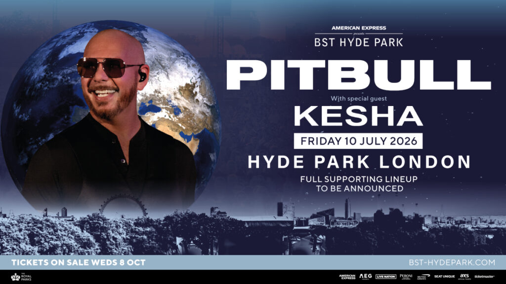 Pitbull at BST Hyde Park